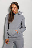 Костюм ARjen жіночий спортивний толстовка капюшон 46/48 сірий, фото 6