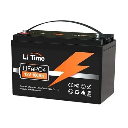 Акумулятор LiTime LiFePO4 12V100Ah TM, BMS 100A, фото 1