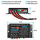 Контролер заряду сонячної батареї 20A DC12/24V Чорний, фото 4