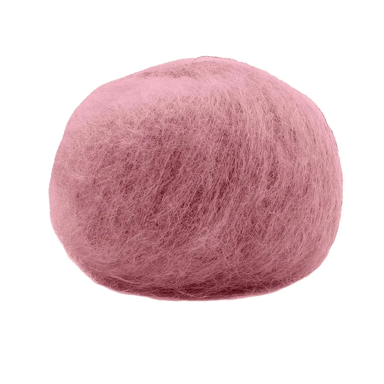 Пряжа Lana Gatto Mohair Royal/Мохер Роял, цукровий гранат 14445