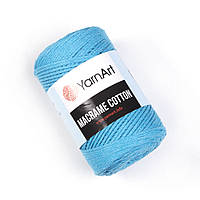 Пряжа Yarnart Macrame Cotton №763 бірюза (Ярнарт Макраме котон)