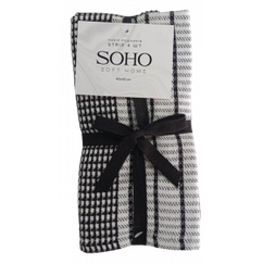 Набір рушників SOHO 40*40 см бавовна 100% Strip 4 шт.