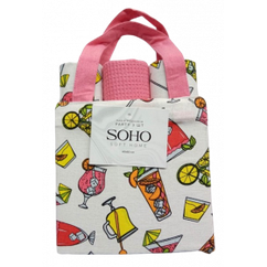 Набор полотенец SOHO 40*60см хлопок 100% Party 3 шт.