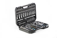 Набір насадок (інструментів) торцевих з тріскачкою CrV 1/4, 3/8, 1/2 (90Т) (150 шт.) APRO 251450