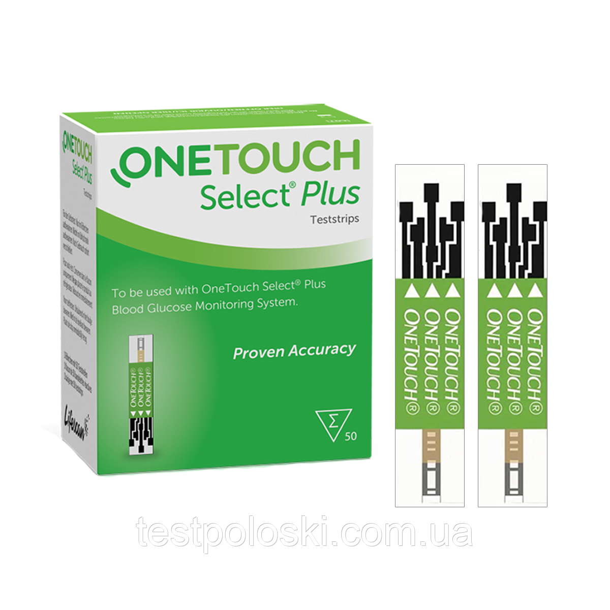 Тест-смужки Ван Тач Селект Плюс (One Touch Select Plus) No50/100 штук