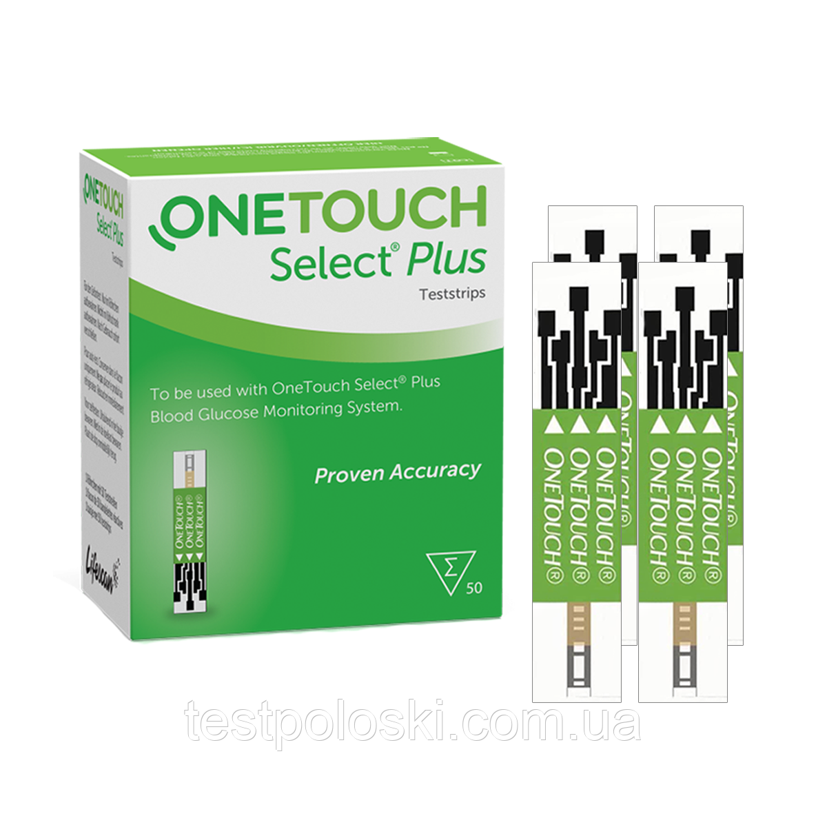 Тест-смужки Ван Тач Селект Плюс (One Touch Select Plus) No50/200 штук