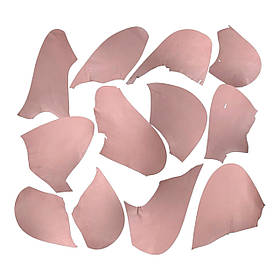 Шкіра натуральна Крейзі Хорс у шматках т.1,4-1,6 мм колір рожевий