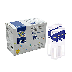 Тест смужки Bionime GS300 No50/300 штук