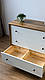 Дерев'яний комод "Хюгге" на три шухляди, фото 7