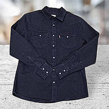 Джинсова брендова сорочка Double Black