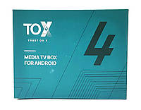 ТБ-приставка TOX4 4/32 Гб RK3528 Android 11 Настроєна Гарантія 6 міс