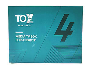 ТБ-приставка TOX4 4/32 Гб RK3528 Android 11 Настроєна Гарантія 6 міс