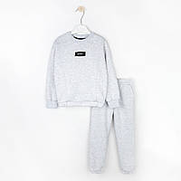 Дитячий теплий костюм на флісі Melange