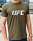 Чоловічі футболки на боксерську тематику,футболка UFC, бавовняна футболка розмір S, фото 4