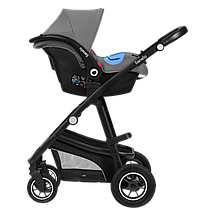 Коляска універсальна 3в1 Lionelo Bianka Grey Stone Сіра, фото 3