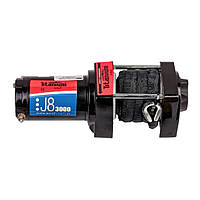 Лебідка електрична до квадроцикла TITANIUM J8 3000 12V з синтетичним тросом