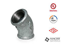 Кут 45° оцинкований ВВ 1/2" Hydro-T