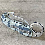 Ніж керамбит Spyderco піксель, маленький, фото 4