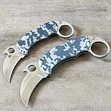 Ніж керамбит Spyderco піксель, маленький, фото 6