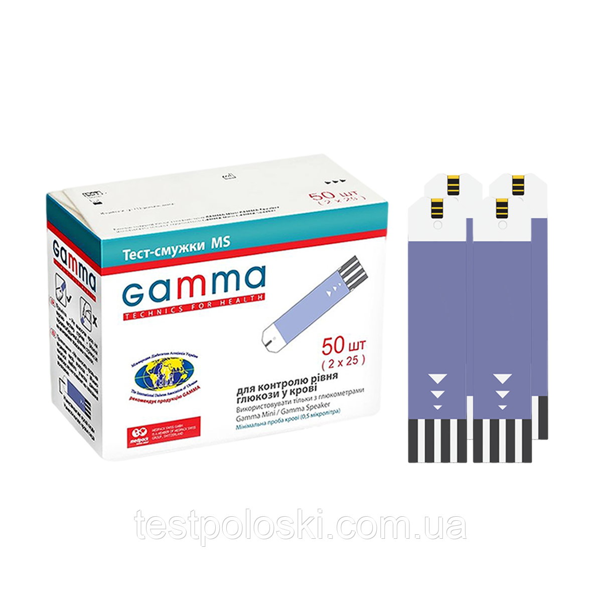 Тест-смужки GAMMA MS No50/200 штук