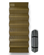 Каремат складний Tribe Trekker Reflect 185х56х1,8 см олива