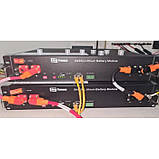 6,2 кВт Комплект резервного живлення інвертор Powmr + акумулятор LiFePO4 3,6 кВт 48V/75Ah для дому, квартири, фото 8