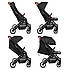 Прогулянкова коляска Kidwell COLMER Jet Black, фото 9
