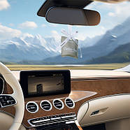 Автомобільний ароматизатор освіжувач повітря в машину BASEUS Margaret Series Cedar Oud (сірий матовий), фото 8