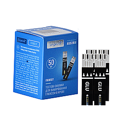 Тест-смужки Longevita Family, 50-200 штук