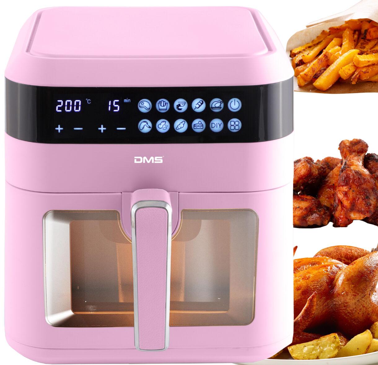 Аерофритюрниця мультипіч DMS HFG-7R XXL Pink 1800 Вт, фото 1