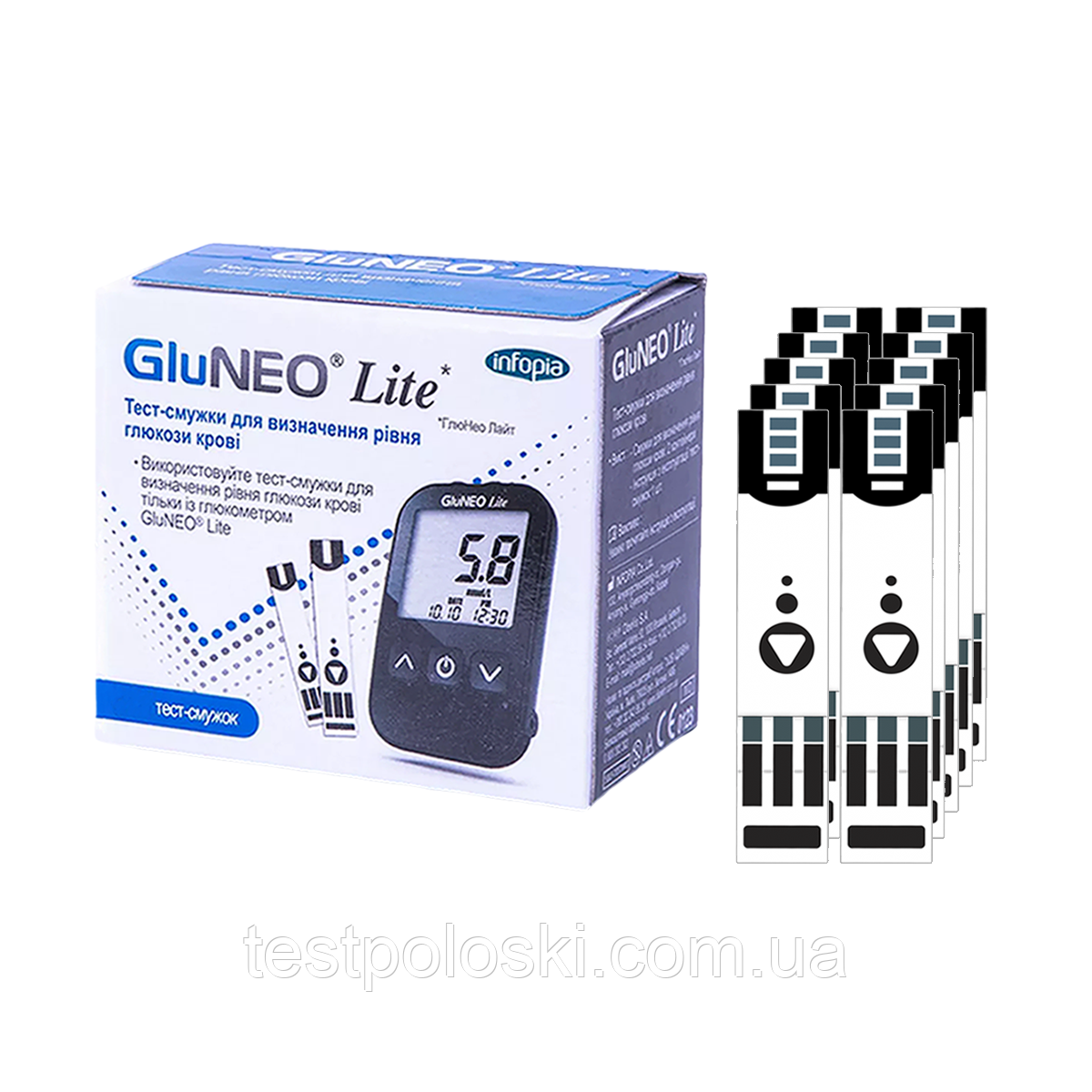 Тест-смужки GluNeo Lite No50/500 штук