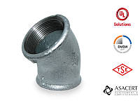 Кут 45° оцинкований ВВ 1 1/2" Hydro-T