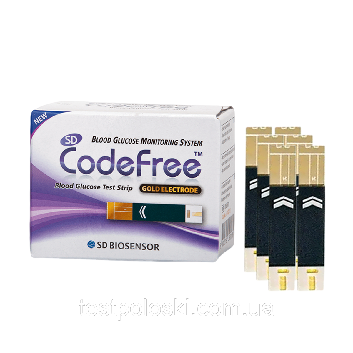 Тест-смужки SD CodeFree No50/300 штук