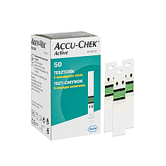 Тест-смужки Акку-Чек Актив 50 шт. (Accu-Chek Active)/150 штук