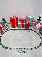 Залізниця JHX6636-37 локомотив, вагон 1шт, фігурки, звук, світло, 2 види, на батарейці, в коробці, 47,5-25-6,5см, фото 5