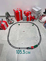 Залізниця JHX6636-37 локомотив, вагон 1шт, фігурки, звук, світло, 2 види, на батарейці, в коробці, 47,5-25-6,5см, фото 6