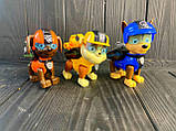 Великий Ігровий набір фігурок Щенячий патруль 7 шт.відкриваються рюкзачки, фото 2