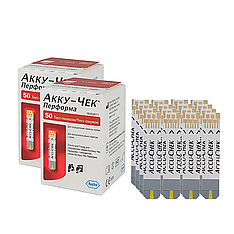 Тест-смужки Аку-Чек Перформа 100 шт. (Accu-Chek Performa)/800 штук