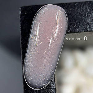 008 GLITTER GEL 10гр.