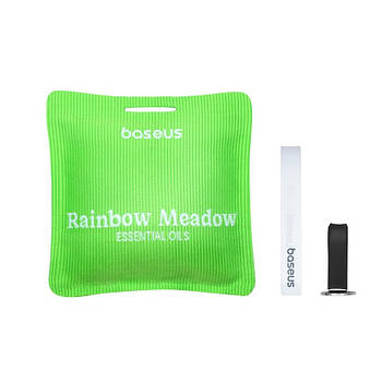 Автомобільний ароматизатор освіжувач повітря в машину BASEUS Margaret Series Rainbow Meadow (зелений ліс)