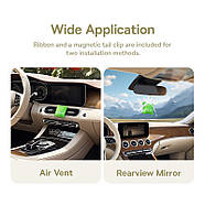 Автомобільний ароматизатор освіжувач повітря в машину BASEUS Margaret Series Rainbow Meadow (зелений ліс), фото 7