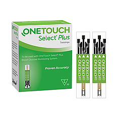Тест-смужки Ван Тач Селект Плюс (One Touch Select Plus) No50/100 штук