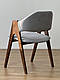 М'який стілець "Джим" з дерева ясен, фото 4