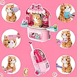 Грумінг салон — Валіза з улюбленцем 008-980-4, м'яка іграшка, аксесуари, полички, приладдя, фото 5