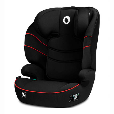 Дитяче автокрісло Lionelo LARS I-SIZE SPORTY BLACK RED, фото 1