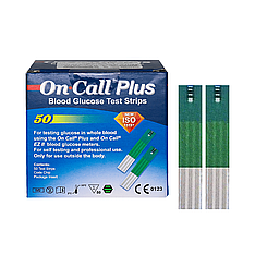 Тест-смужки On Call Plus No50/100 штук