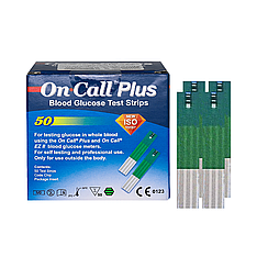Тест-смужки On Call Plus No50/200 штук