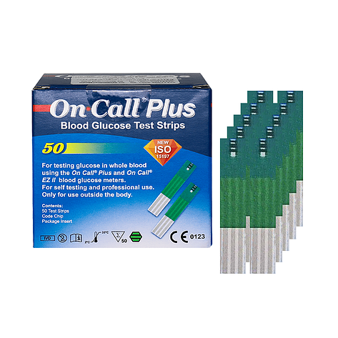 Тест-смужки On Call Plus No50/500 штук, фото 1