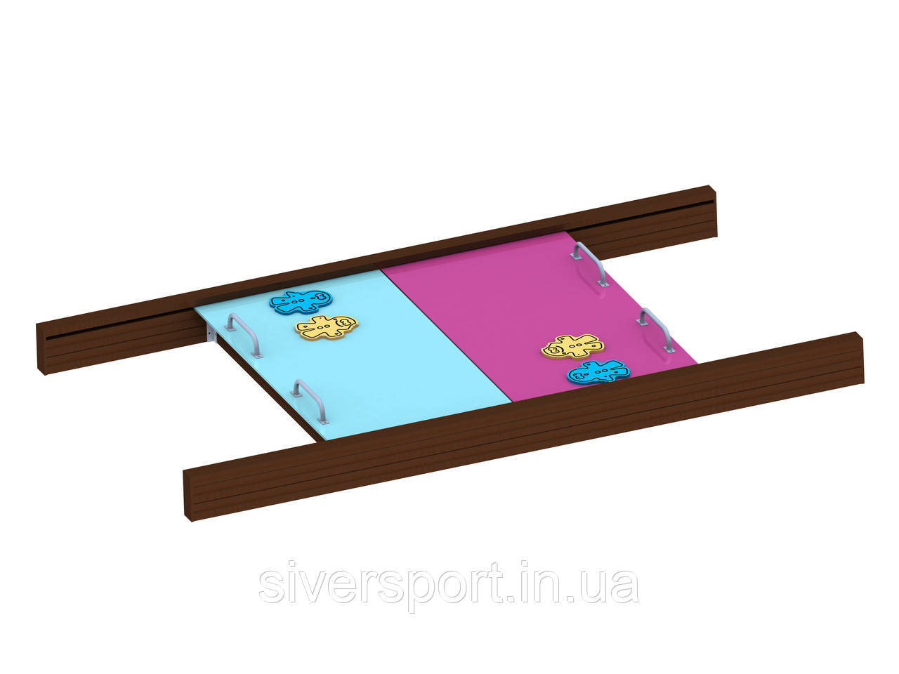 Пісочниця з кришкою (виготовлена з HDPE пластику) SiverSport VP1457, фото 1