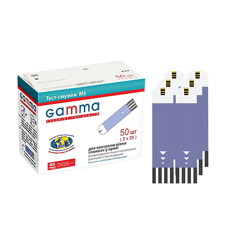 Тест-смужки GAMMA MS No50/300 штук, фото 1